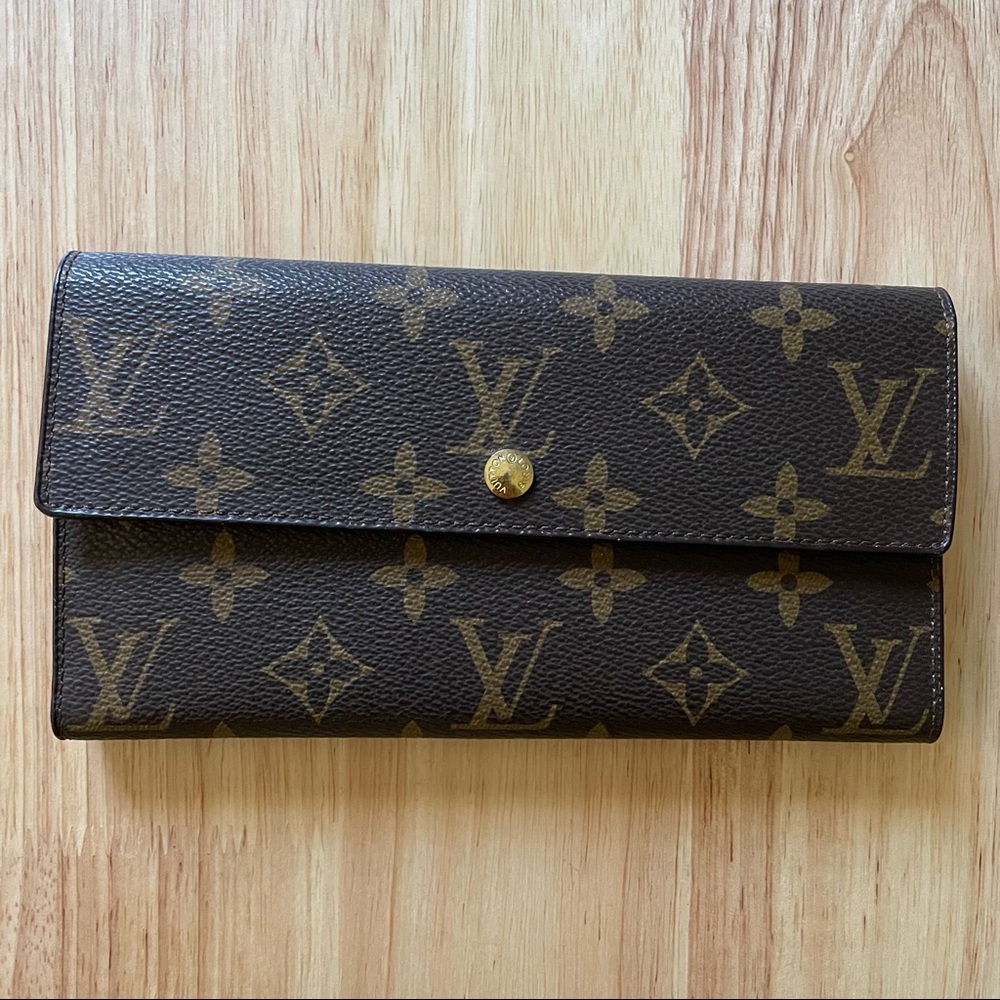 Louis Vuitton Porte Tresor International Monogram Flap Wallet